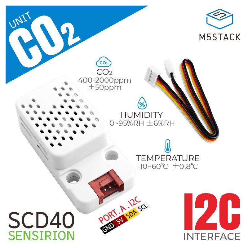 Moduł CO2 M5Stack z czujnikiem – M5Stack recenzja i cena