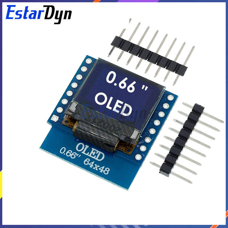 0,66-calowy wyświetlacz OLED L – Wemos D1 recenzja i cena