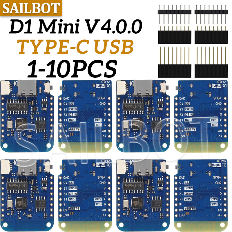 1-10 sztuk WeMos D1 Mini ESP82 – Wemos D1 recenzja i cena