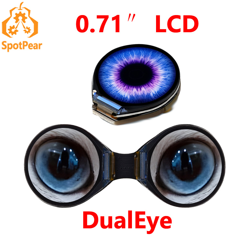 Waveshare 0.71inch Double Eye  – Waveshare Esp32 recenzja i cena