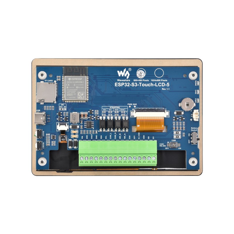 Waveshare ESP32-S3-Touch-LCD-5 – Waveshare Esp32 recenzja i cena