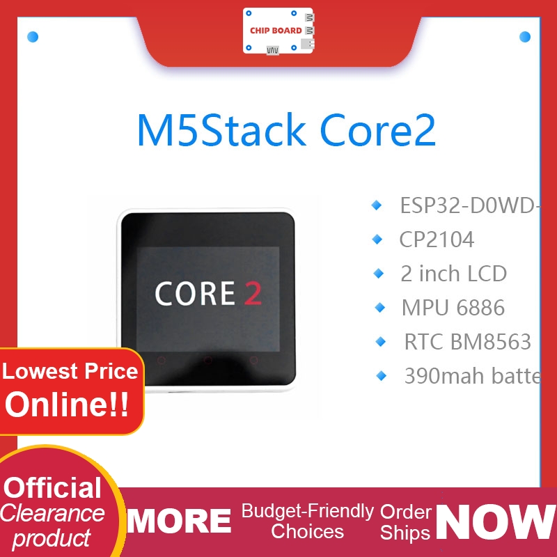 Zestaw deweloperski IoT M5Stac – M5Stack Core2 recenzja i cena