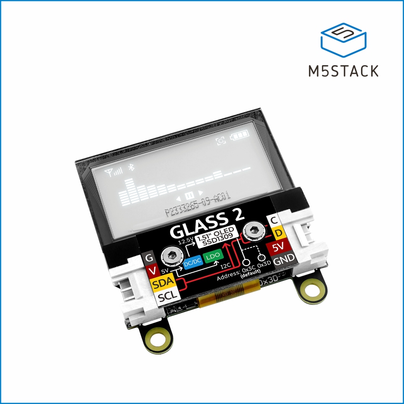 Oficjalny moduł M5Stack Glass2 – M5Stack Core2 recenzja i cena