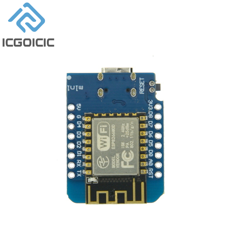 D1 Mini-Mini NodeMcu 4M bajtów – Wemos D1 recenzja i cena
